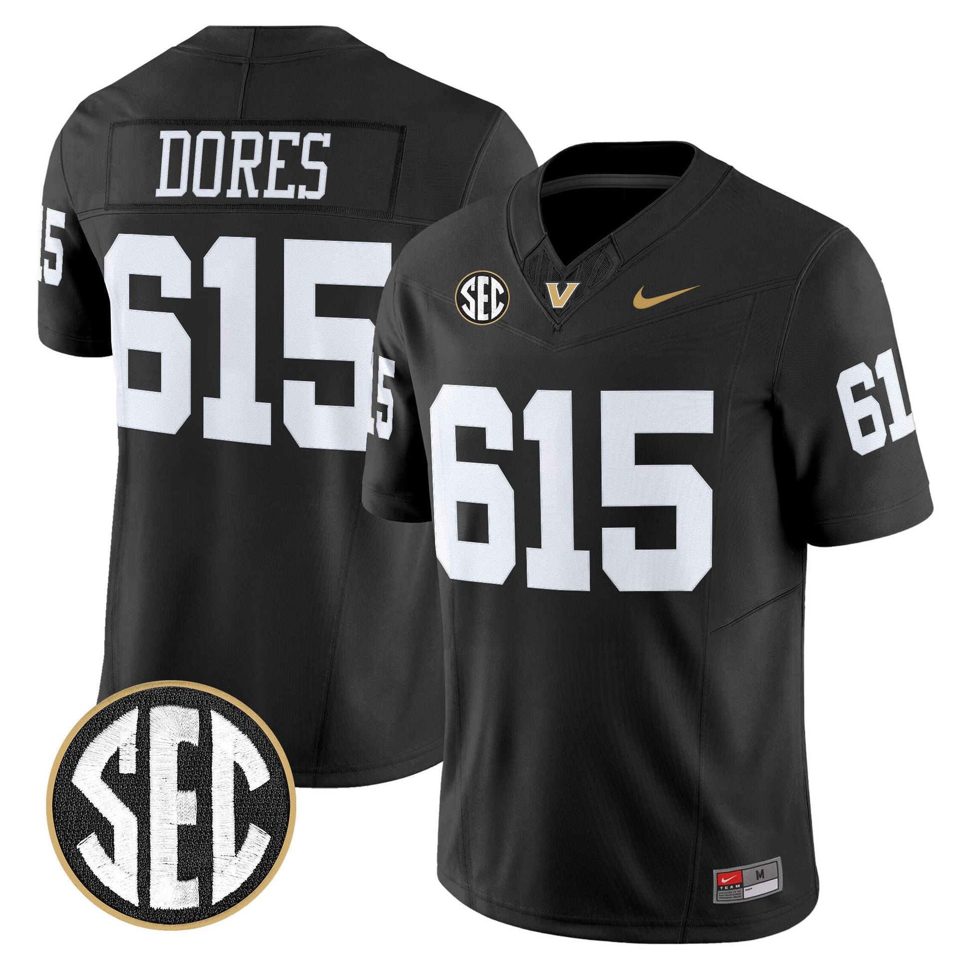 Men's Vanderbilt Commodores 2026 Vapor Limited Jersey - All Stitched