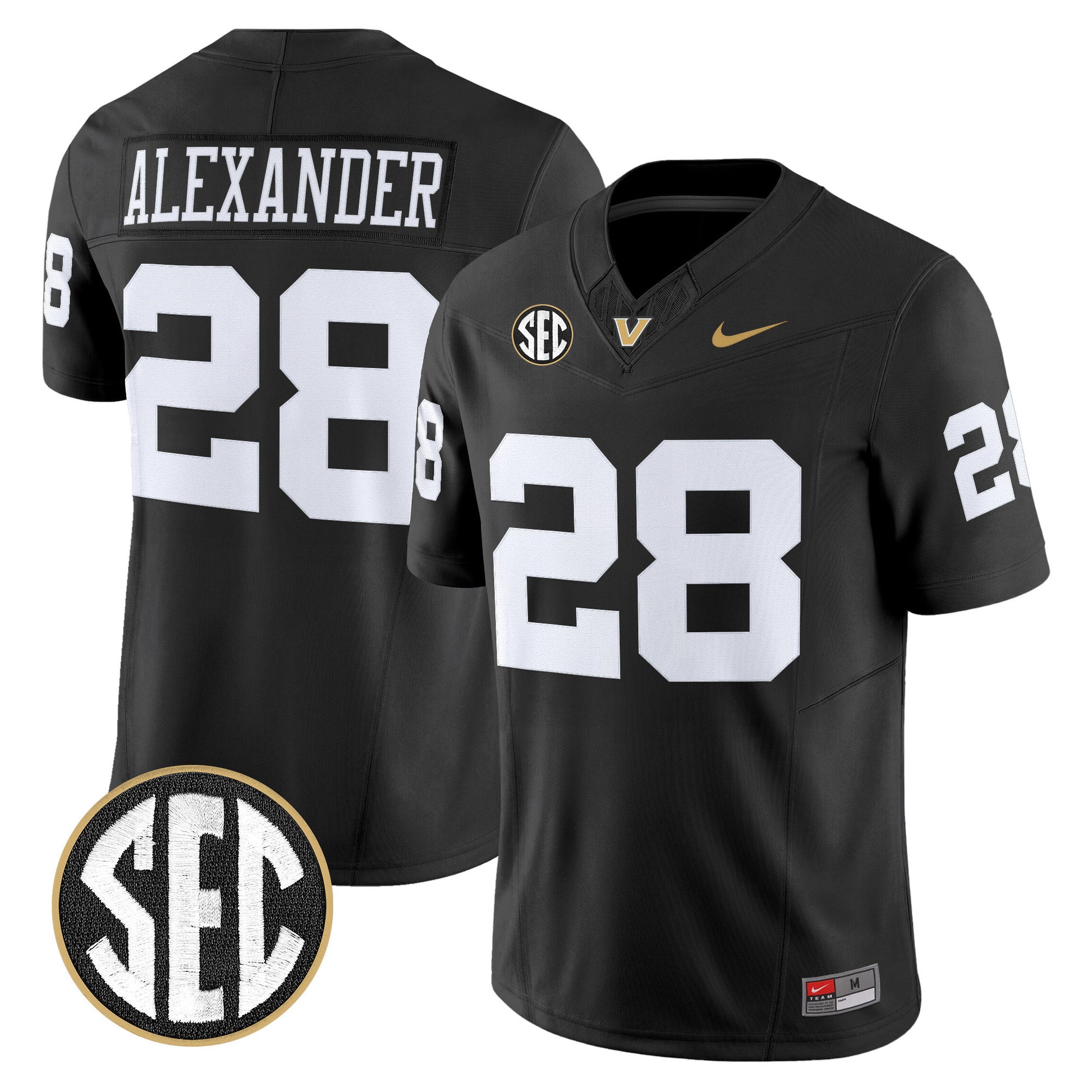 Men's Vanderbilt Commodores 2026 Vapor Limited Jersey - All Stitched