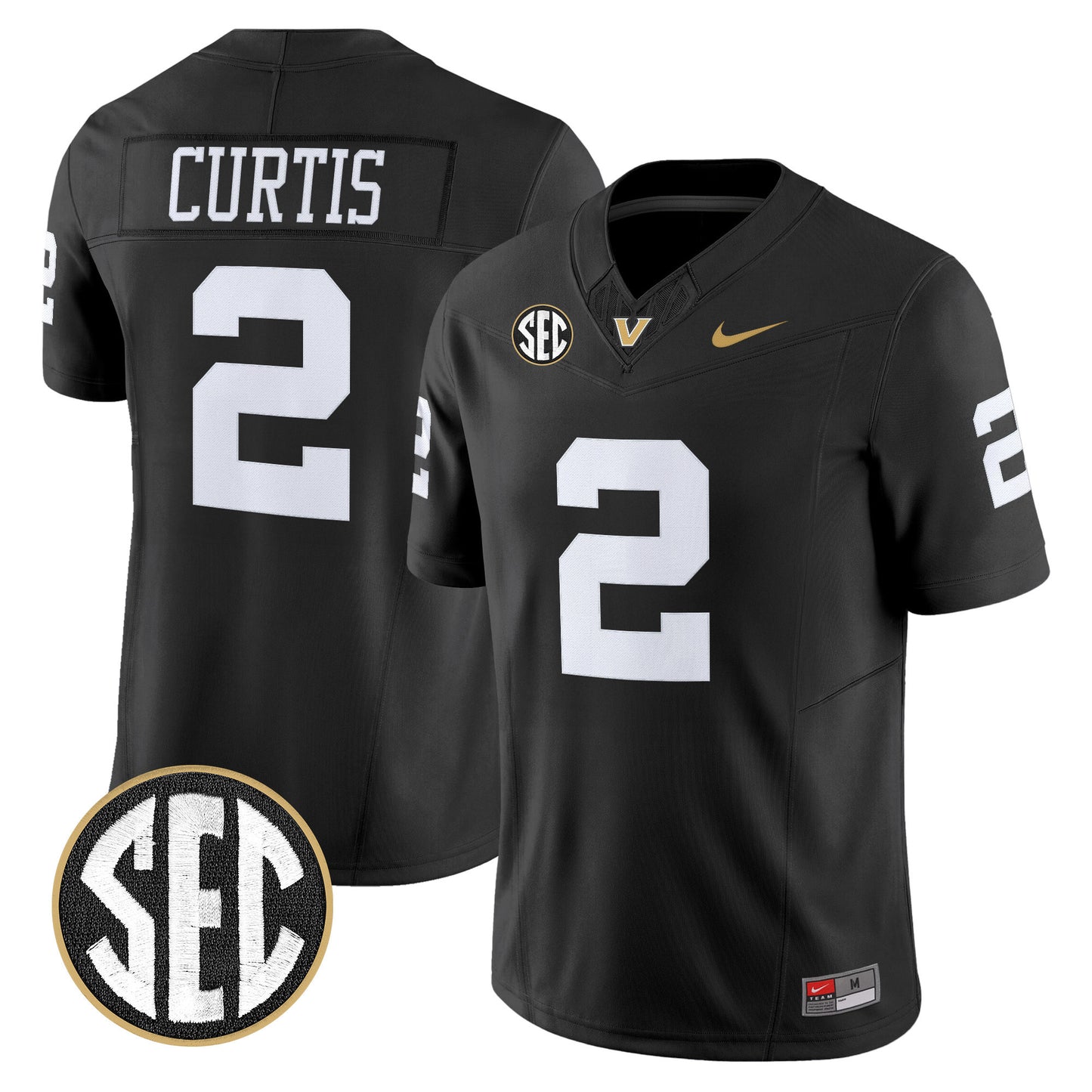 Men's Vanderbilt Commodores 2026 Vapor Limited Jersey - All Stitched