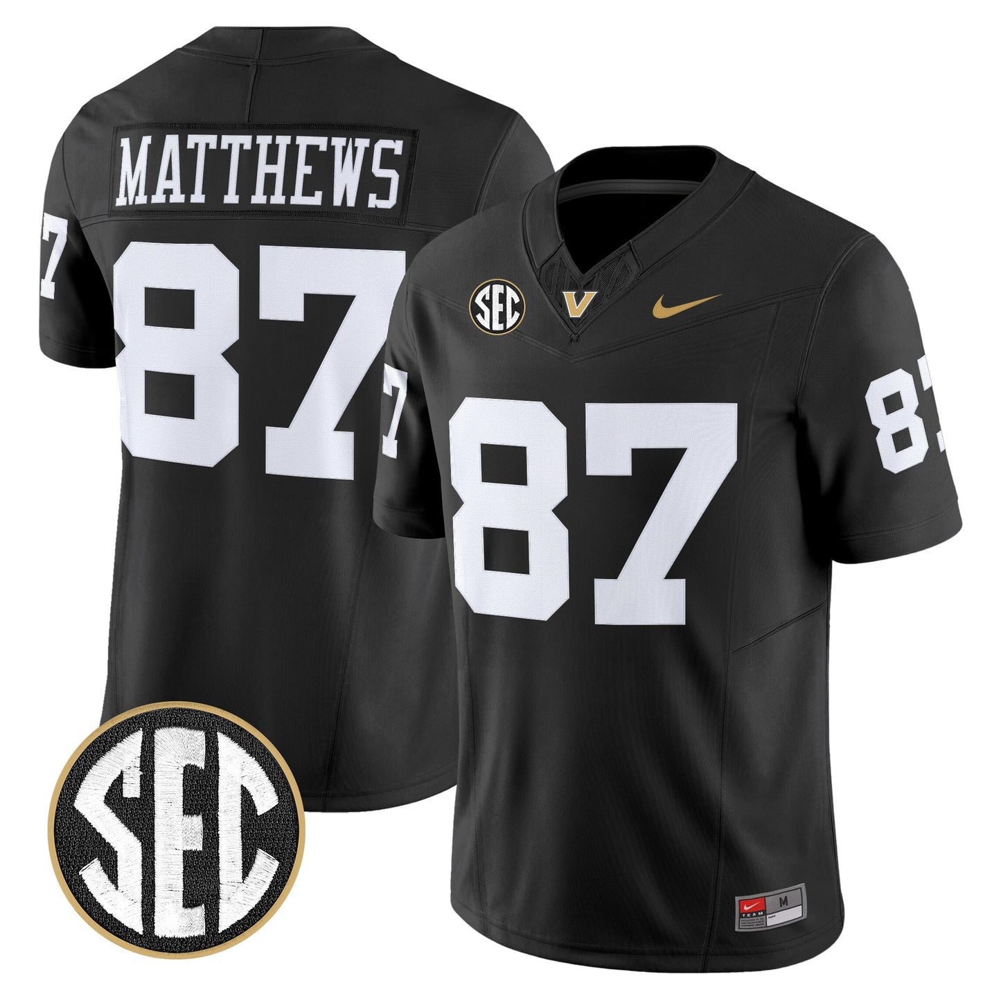 Men's Vanderbilt Commodores 2026 Vapor Limited Jersey - All Stitched