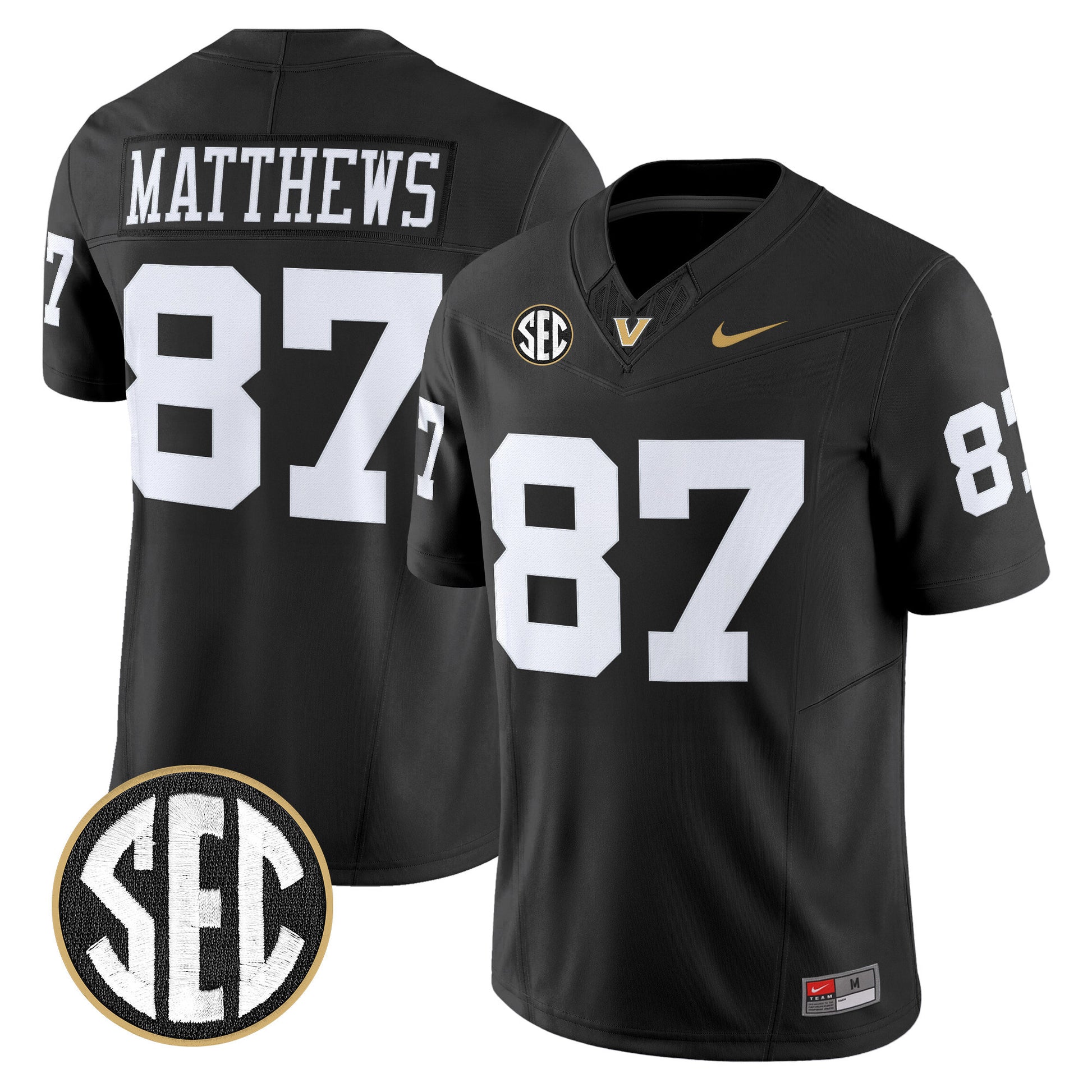 Men's Vanderbilt Commodores 2026 Vapor Limited Jersey - All Stitched