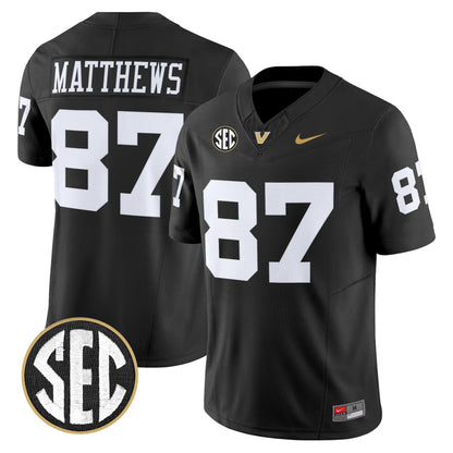 Men's Vanderbilt Commodores 2026 Vapor Limited Jersey - All Stitched