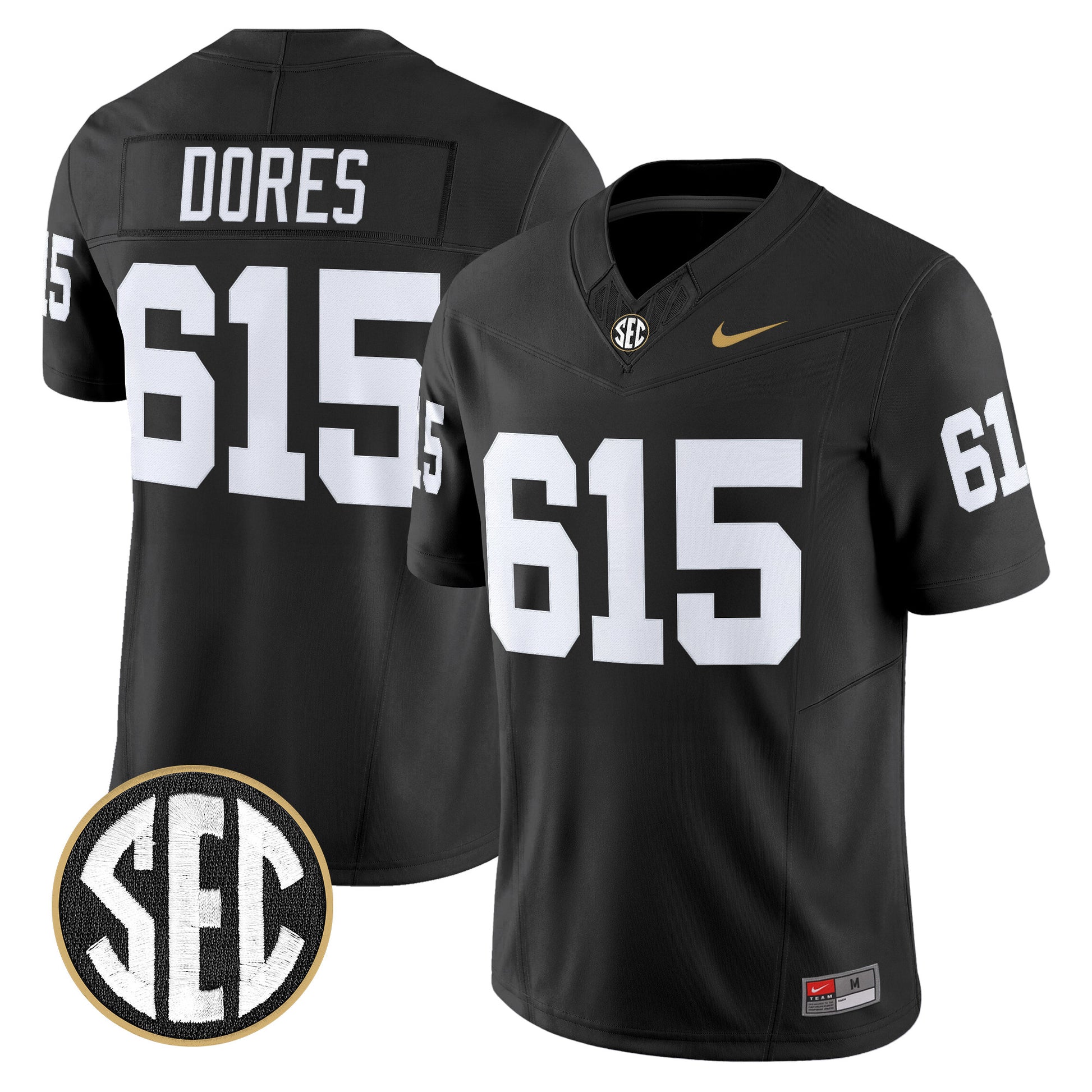 Men's Vanderbilt Commodores 2026 Vapor Limited Jersey V2 - All Stitched