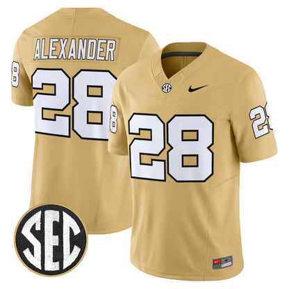 Men's Vanderbilt Commodores 2026 Vapor Limited Jersey V2 - All Stitched
