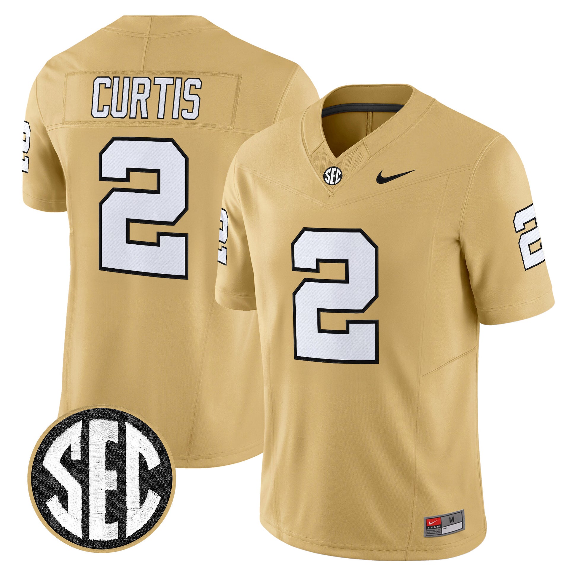 Men's Vanderbilt Commodores 2026 Vapor Limited Jersey V2 - All Stitched