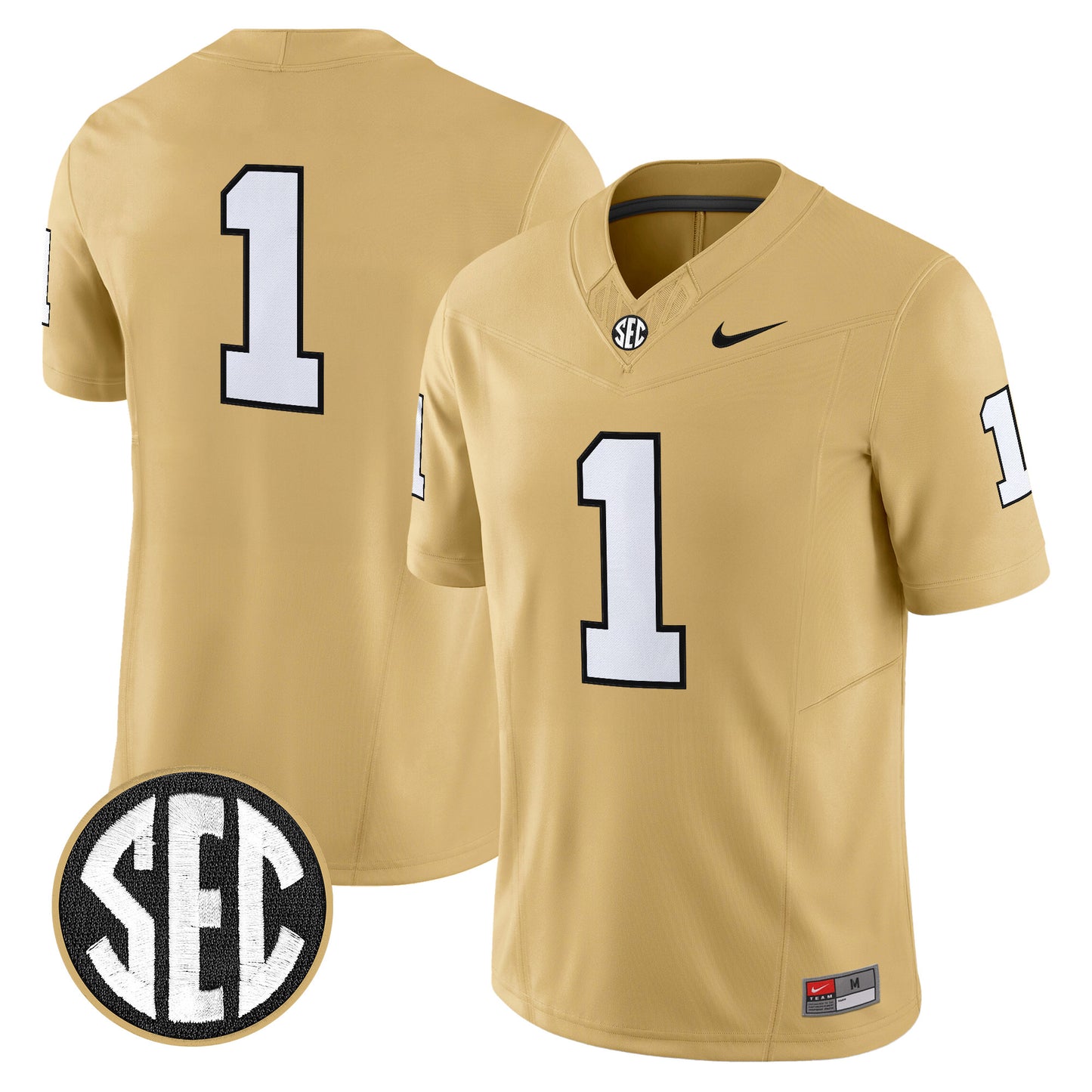 Men's Vanderbilt Commodores 2026 Vapor Limited Jersey V2 - All Stitched