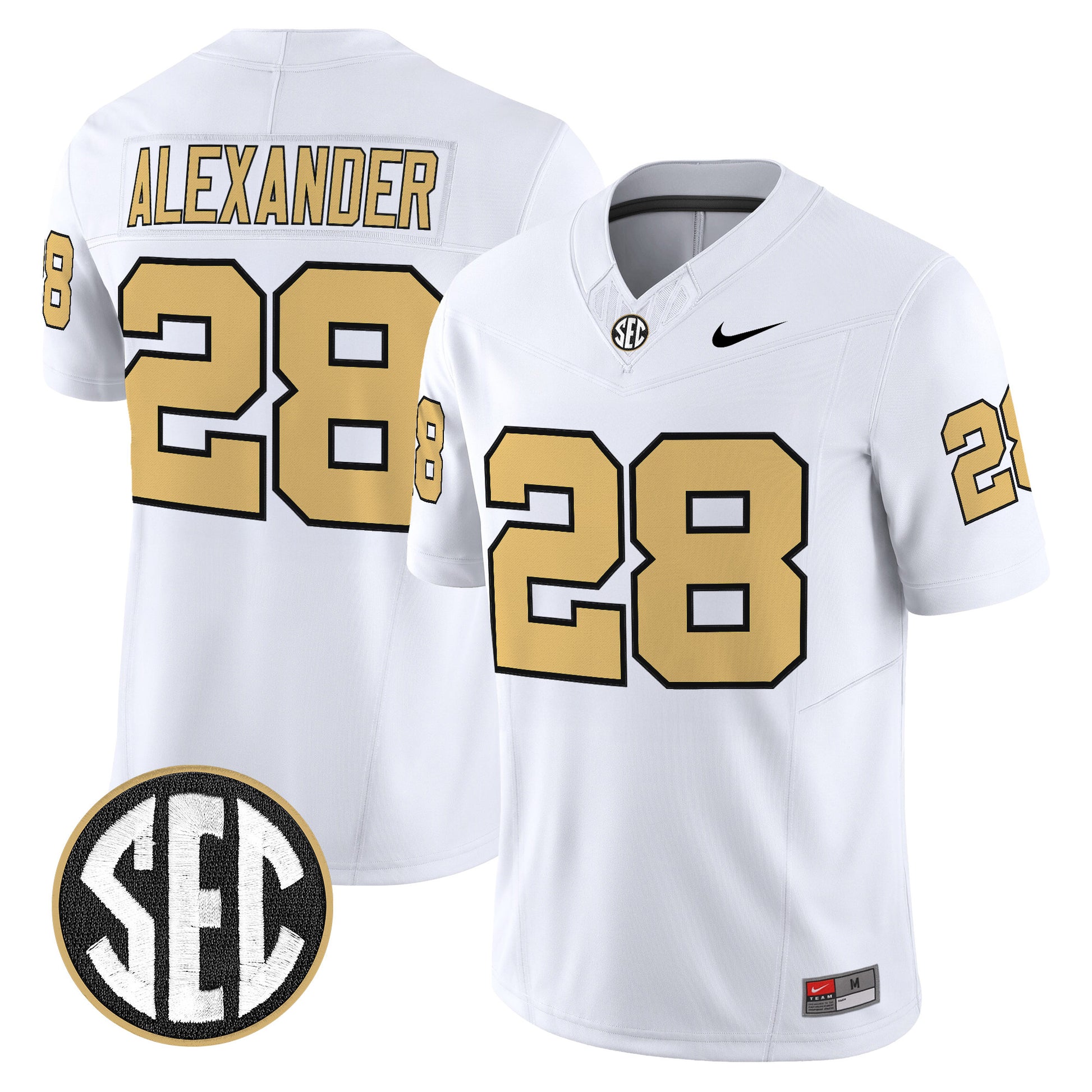 Men's Vanderbilt Commodores 2026 Vapor Limited Jersey V2 - All Stitched
