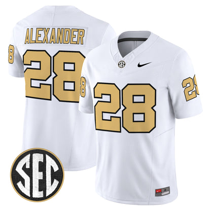 Men's Vanderbilt Commodores 2026 Vapor Limited Jersey V2 - All Stitched