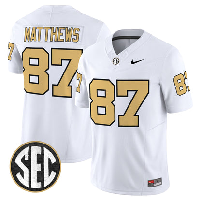 Men's Vanderbilt Commodores 2026 Vapor Limited Jersey V2 - All Stitched
