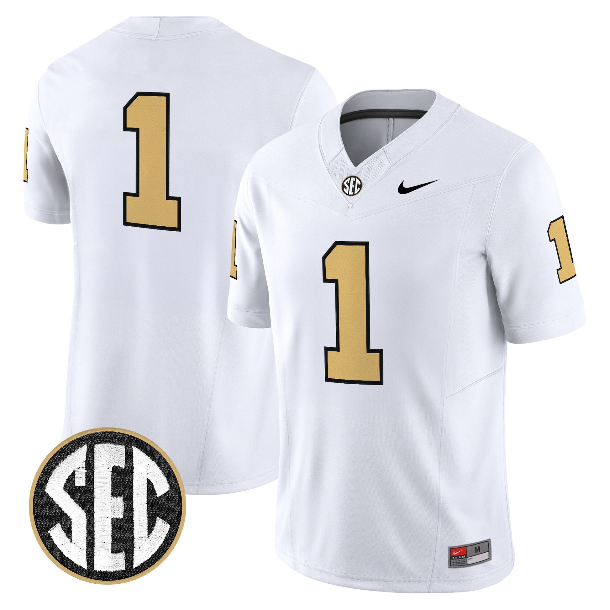 Men's Vanderbilt Commodores 2026 Vapor Limited Jersey V2 - All Stitched