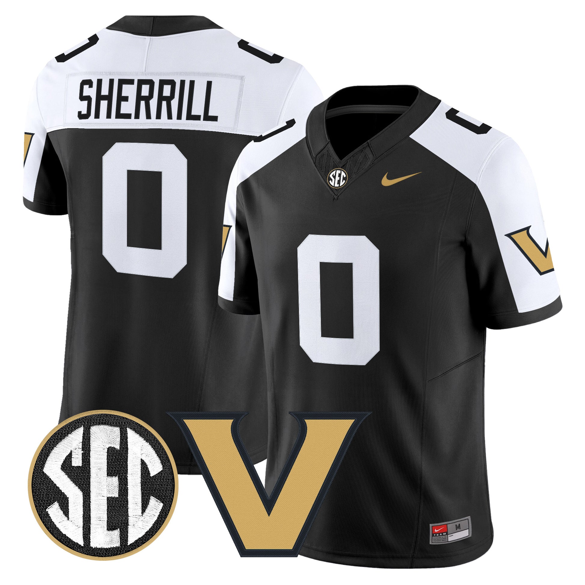 Men's Vanderbilt Commodores 2026 Vapor Limited Jersey V2 - All Stitched