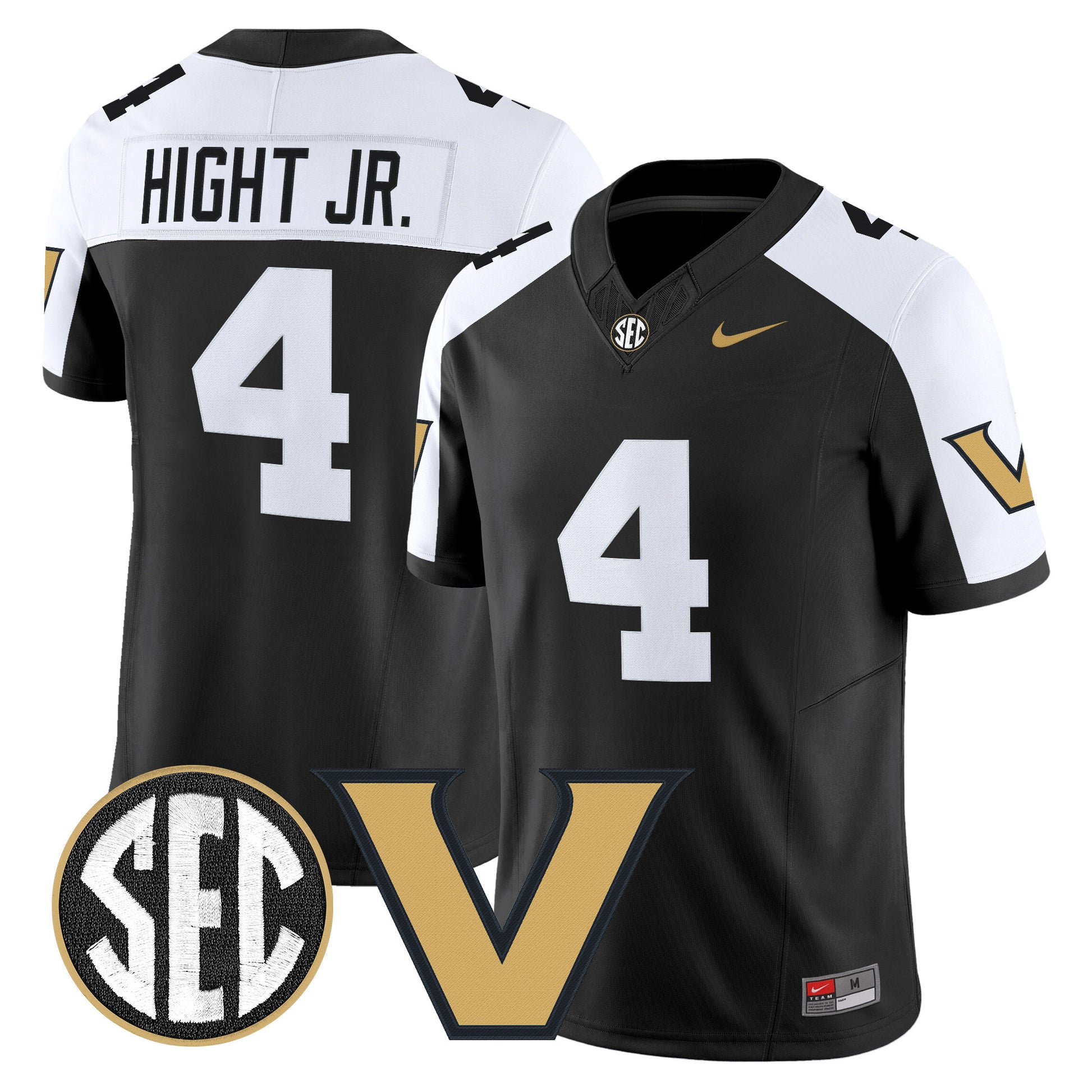Men's Vanderbilt Commodores 2026 Vapor Limited Jersey V2 - All Stitched