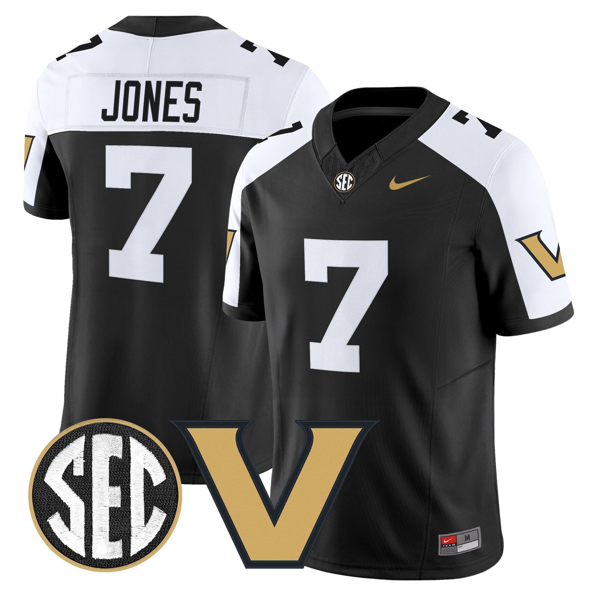 Men's Vanderbilt Commodores 2026 Vapor Limited Jersey V2 - All Stitched