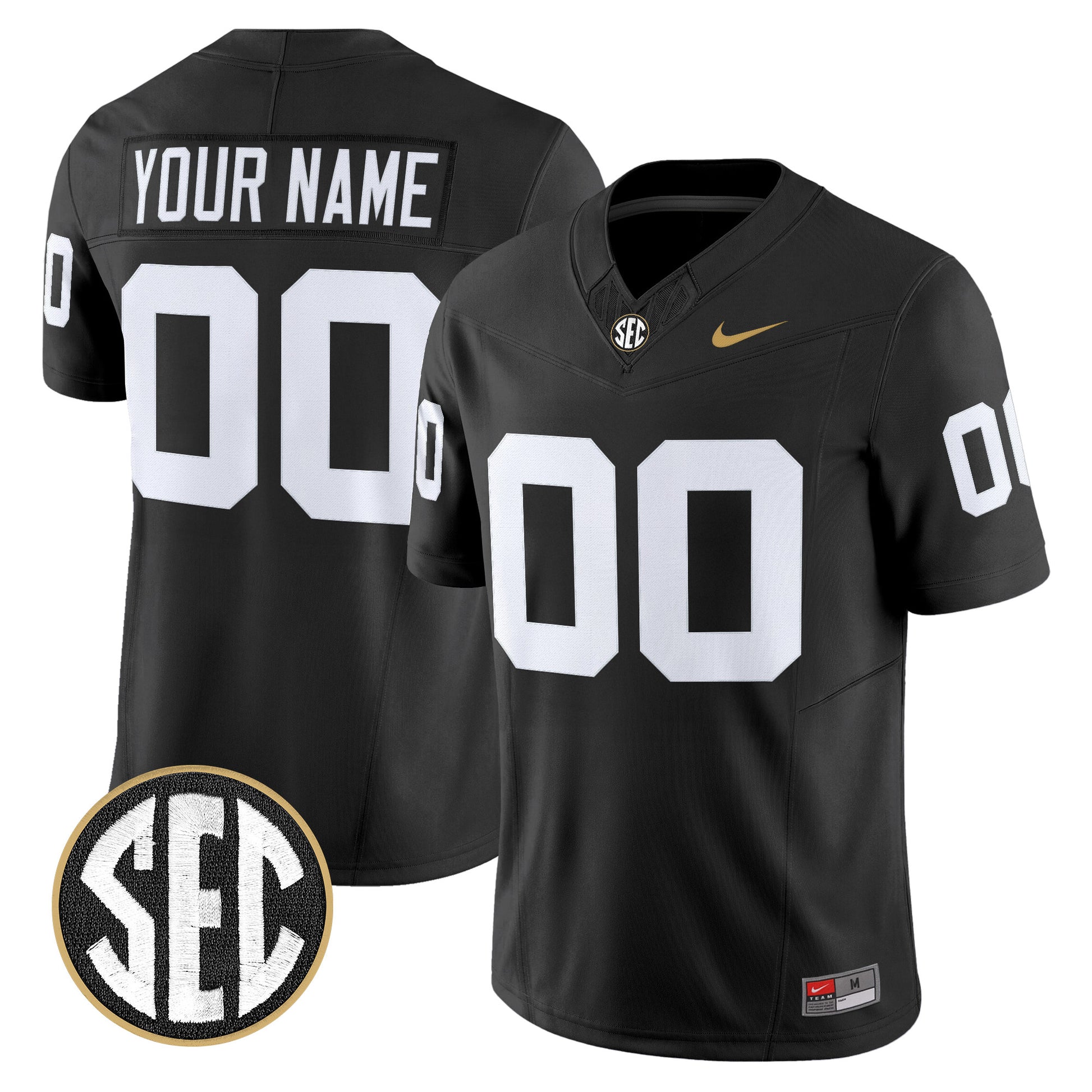 Vanderbilt Commodores 2026 Vapor Limited Custom Jersey V2 - All Stitched