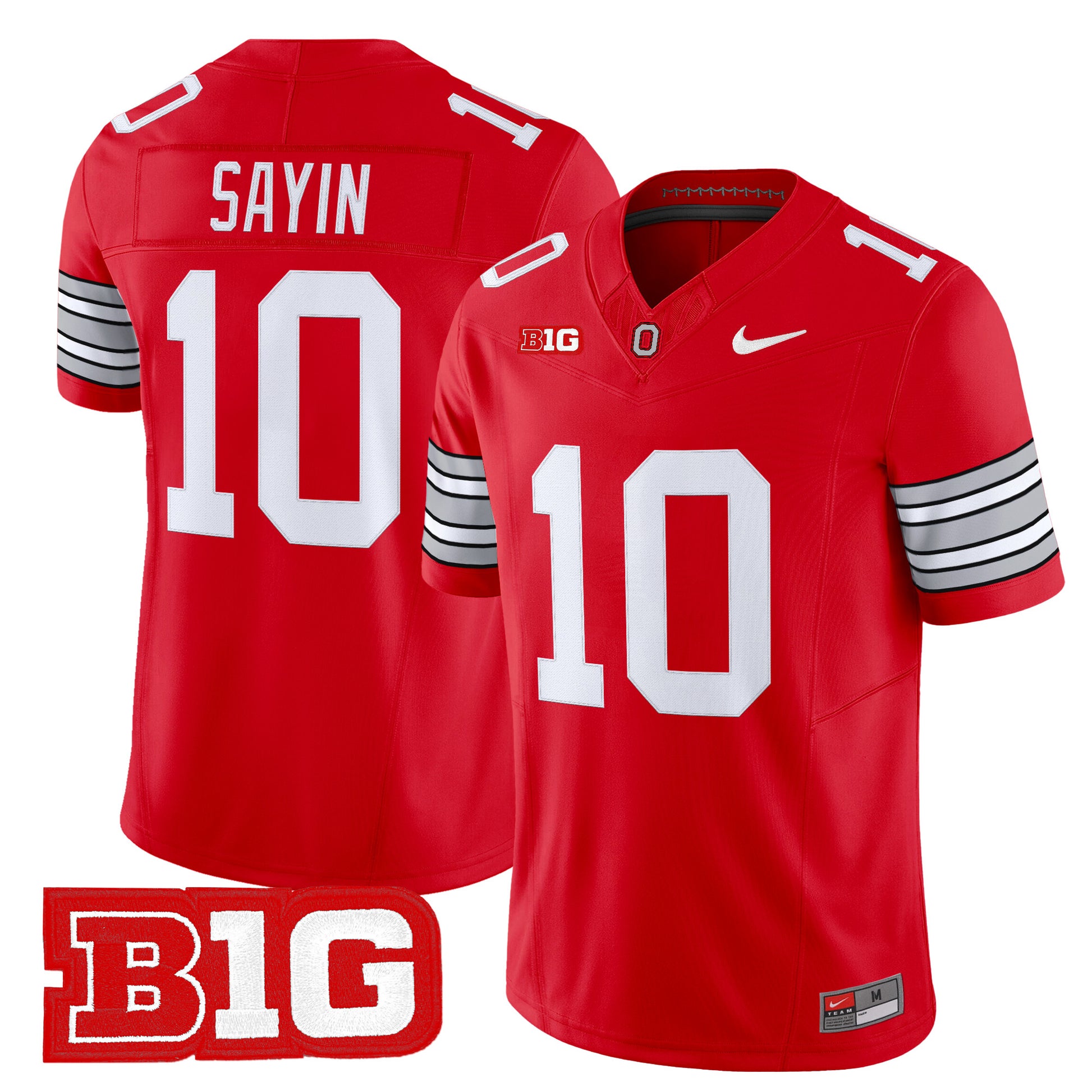 Men's Ohio State Buckeyes 2026 "Tunnel Vision" Vapor Limited Jersey - All Stitched