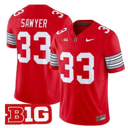 Men's Ohio State Buckeyes 2026 "Tunnel Vision" Vapor Limited Jersey - All Stitched