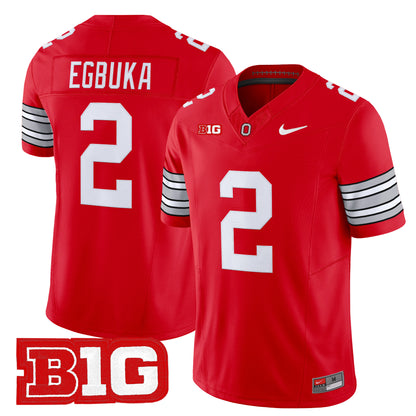Men's Ohio State Buckeyes 2026 "Tunnel Vision" Vapor Limited Jersey - All Stitched