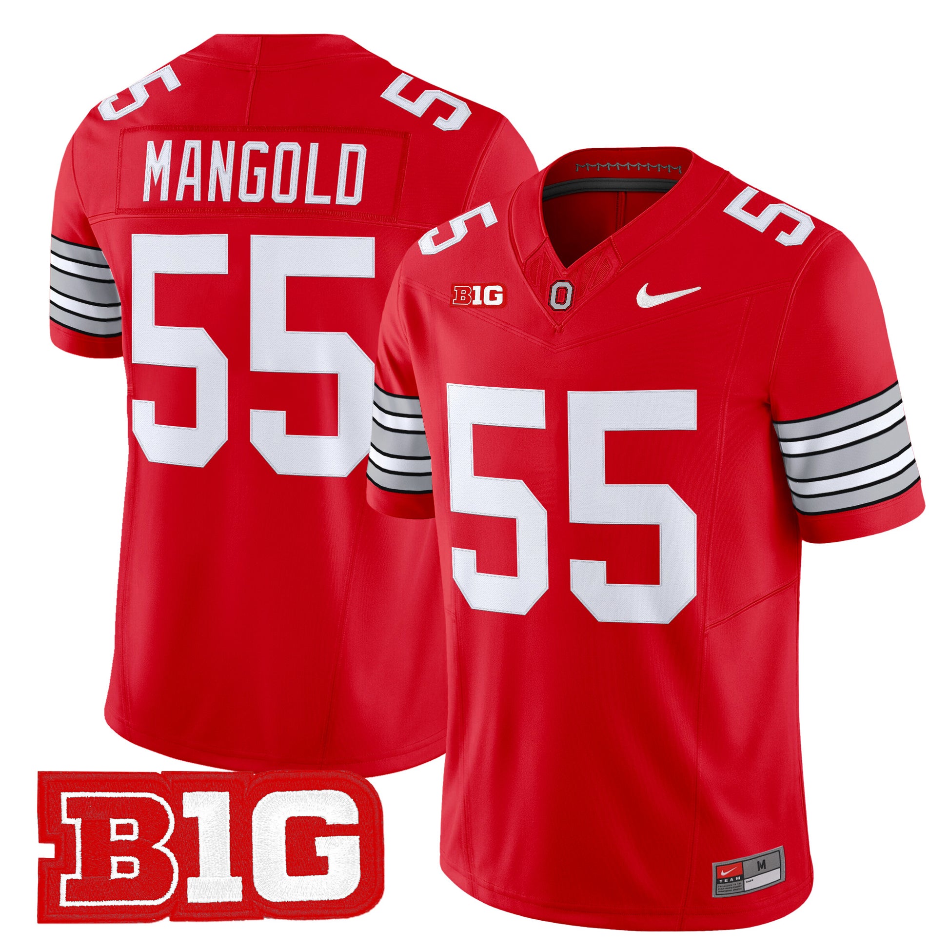 Men's Ohio State Buckeyes 2026 "Tunnel Vision" Vapor Limited Jersey - All Stitched