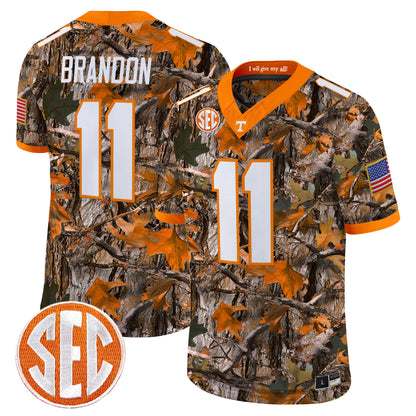 Tennessee Volunteers Camouflage Edition 2026 Vapor Limited Jersey - All Stitched
