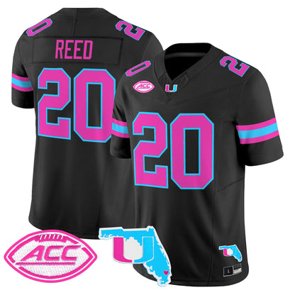 Men's Miami Hurricanes Vice City Vapor Limited Jersey - All Stitched