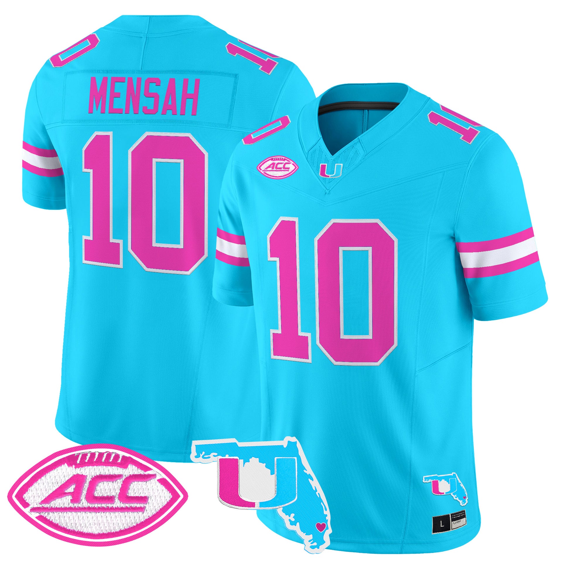 Men's Miami Hurricanes Vice City Vapor Limited Jersey - All Stitched