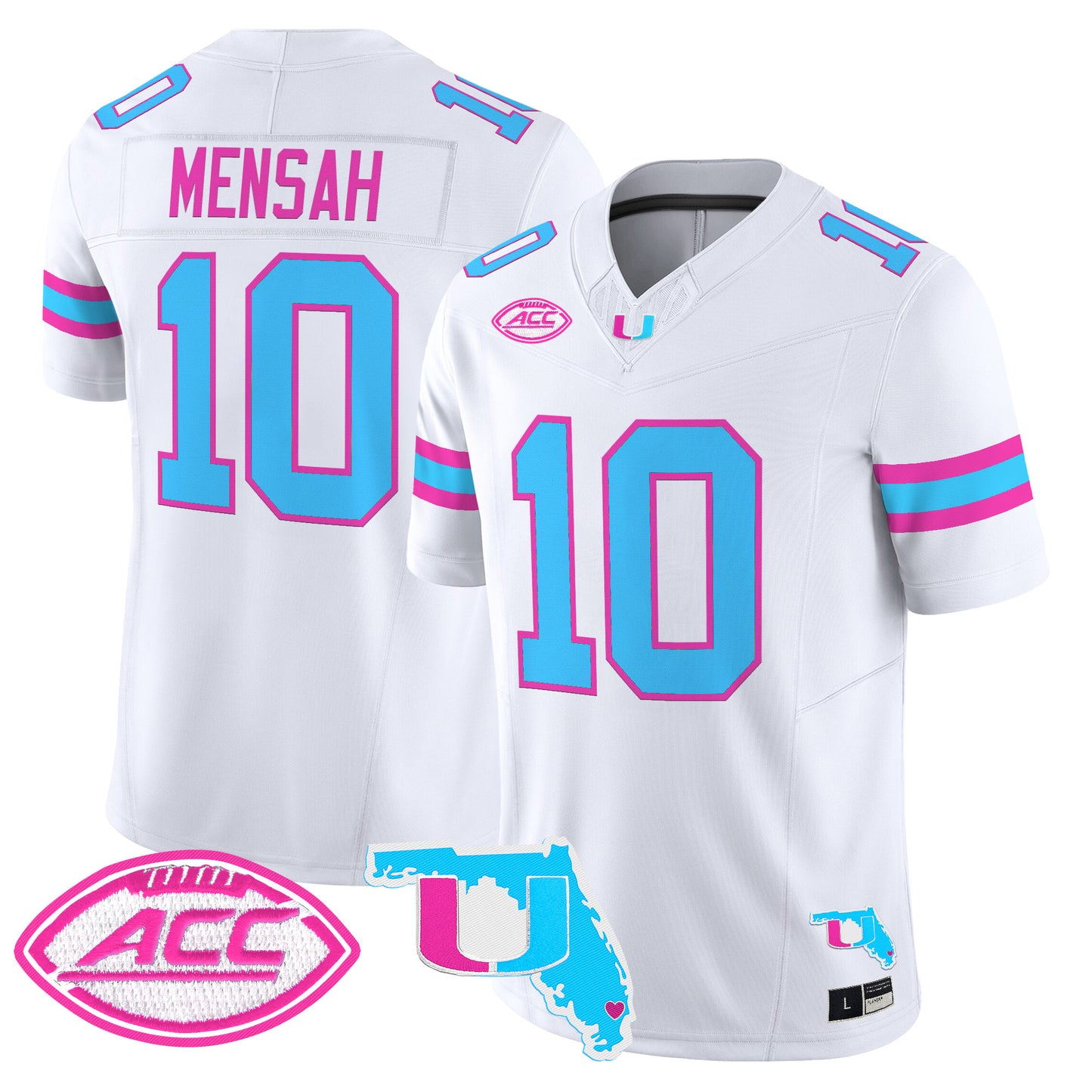 Men's Miami Hurricanes Vice City Vapor Limited Jersey - All Stitched