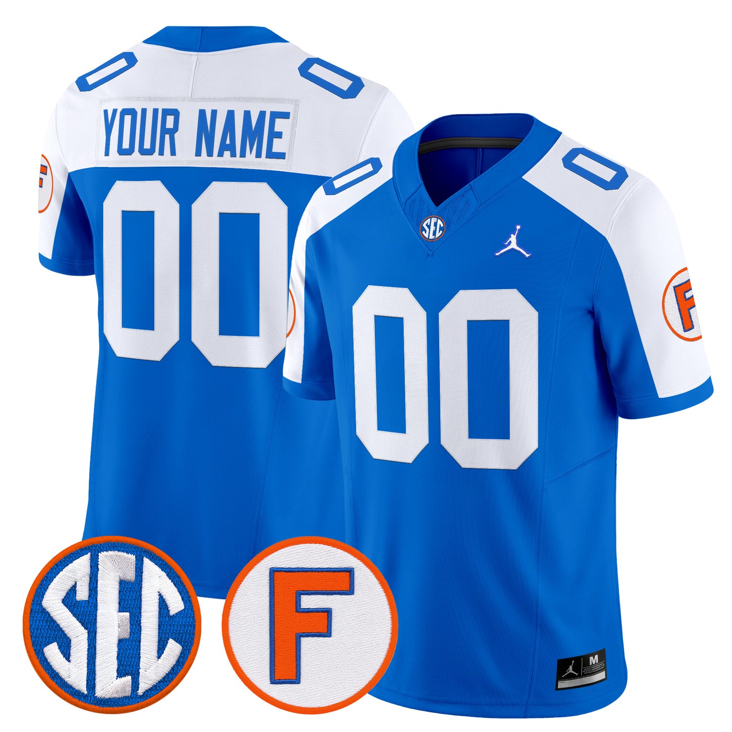 Florida Gators '1960s Throwback' Vapor Limited Custom Jersey - All Stitched