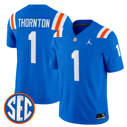 Men's Florida Gators '1960s Throwback' Vapor Limited Jersey - All Stitched