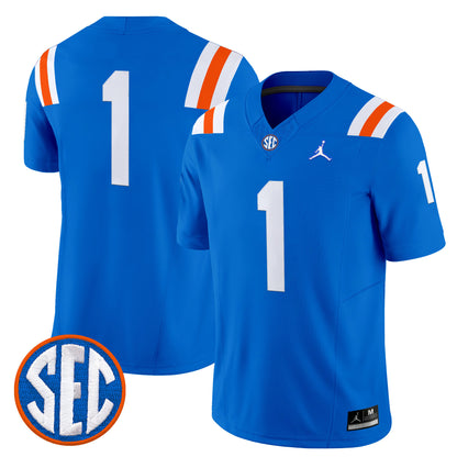 Men's Florida Gators '1960s Throwback' Vapor Limited Jersey - All Stitched