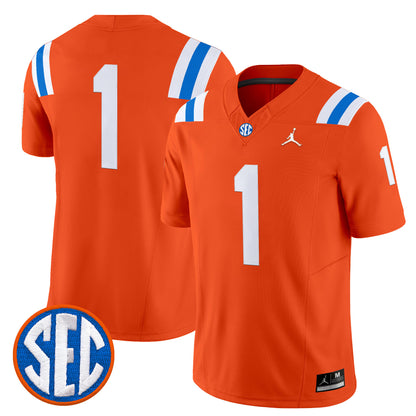 Men's Florida Gators '1960s Throwback' Vapor Limited Jersey - All Stitched