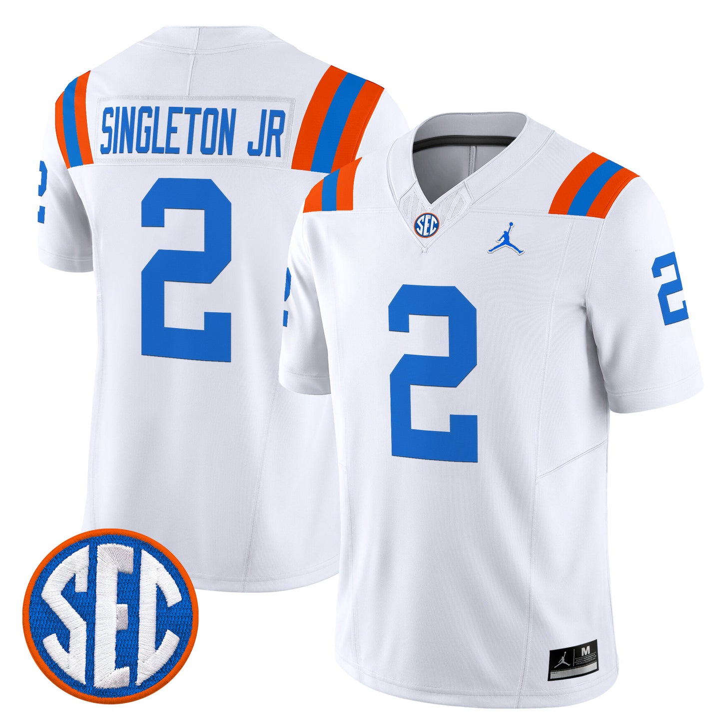 Men's Florida Gators '1960s Throwback' Vapor Limited Jersey - All Stitched