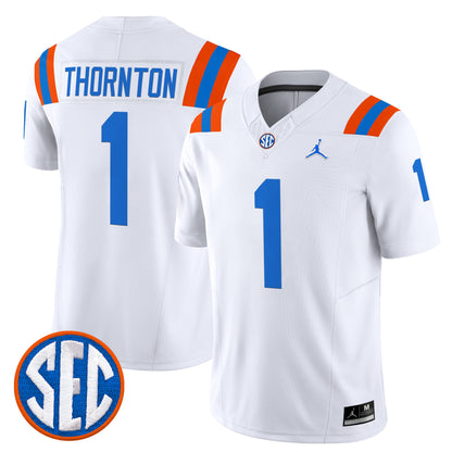 Men's Florida Gators '1960s Throwback' Vapor Limited Jersey - All Stitched