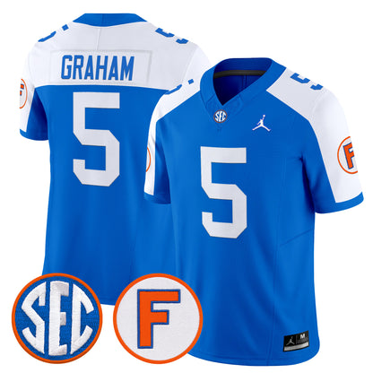 Men's Florida Gators '1960s Throwback' Vapor Limited Jersey - All Stitched