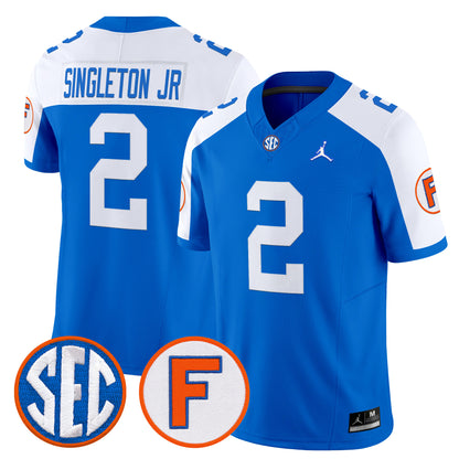 Men's Florida Gators '1960s Throwback' Vapor Limited Jersey - All Stitched