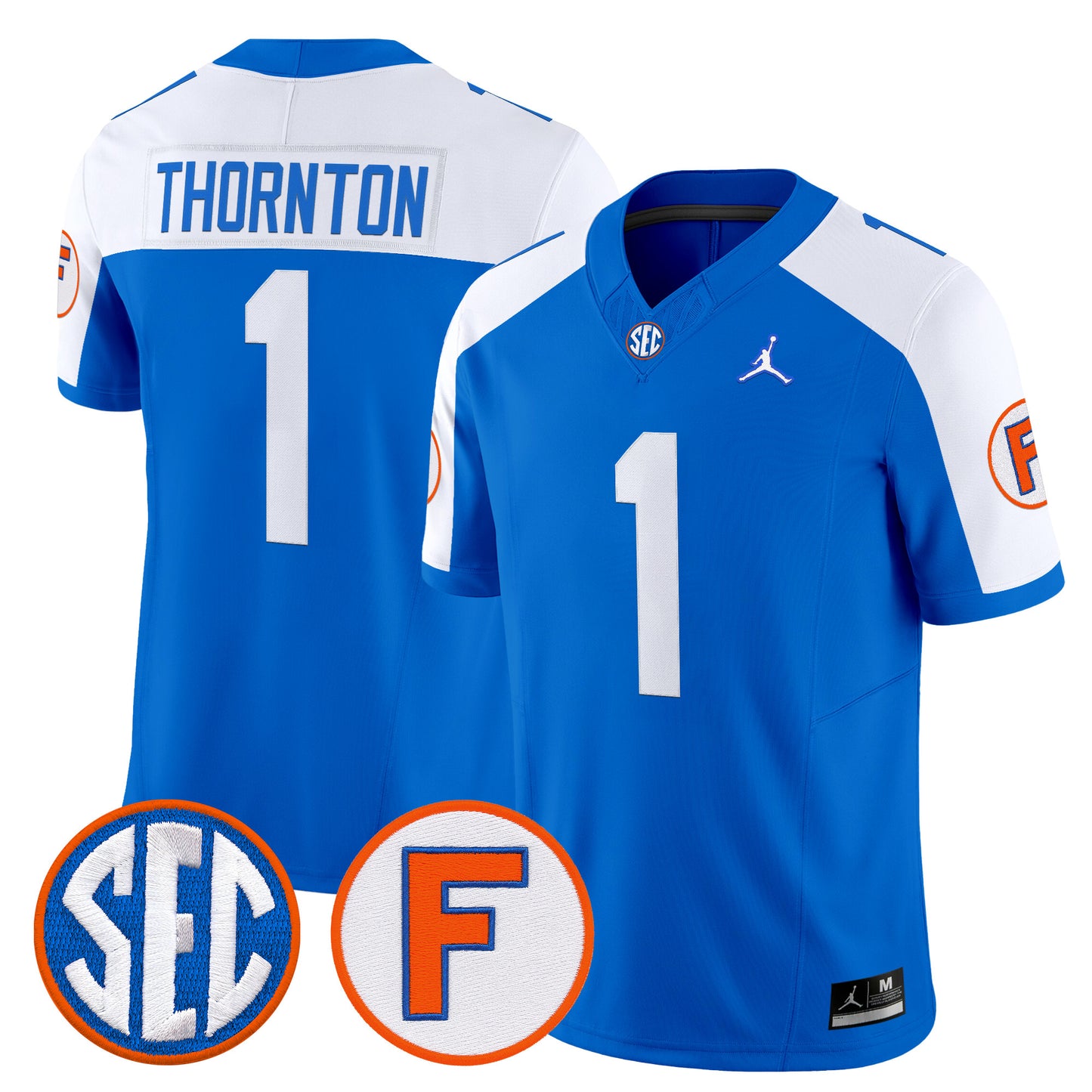 Men's Florida Gators '1960s Throwback' Vapor Limited Jersey - All Stitched