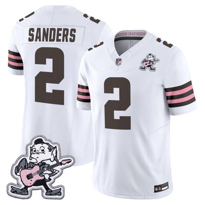 Men's Cleveland Browns MGK Patch Vapor Limited Jersey -  Stitched