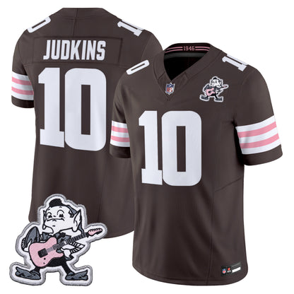Men's Cleveland Browns MGK Patch Vapor Limited Jersey -  Stitched