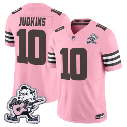 Men's Cleveland Browns MGK Patch Vapor Limited Jersey -  Stitched