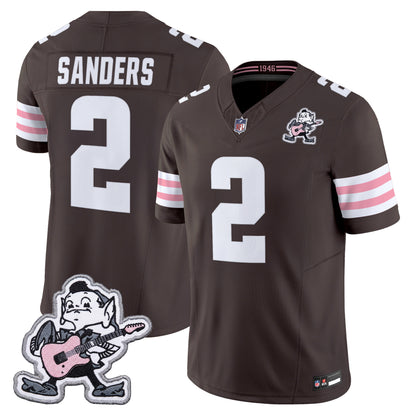 Men's Cleveland Browns MGK Patch Vapor Limited Jersey -  Stitched