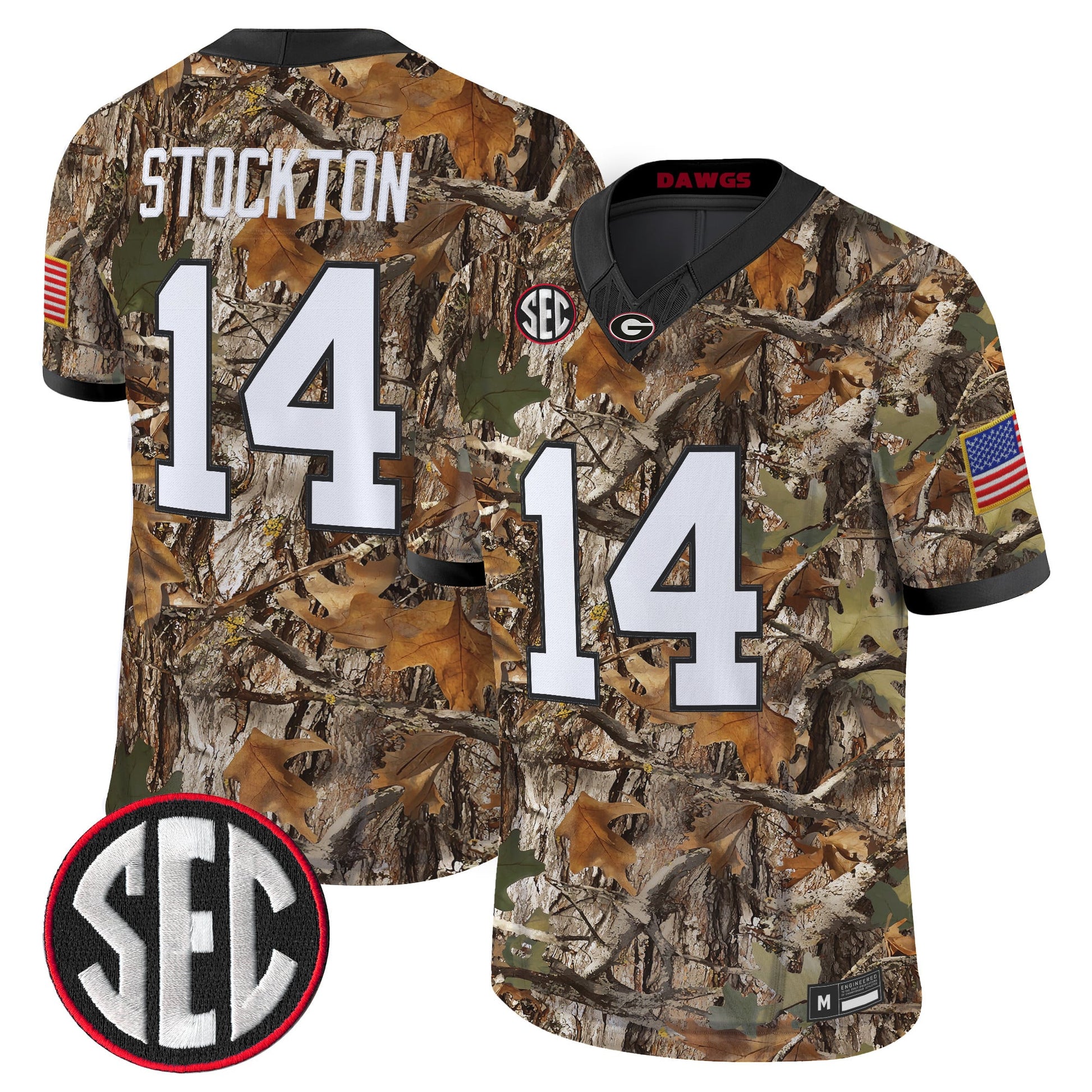 Georgia Bulldogs Camouflage Edition 2026 Vapor Limited Jersey -  Stitched