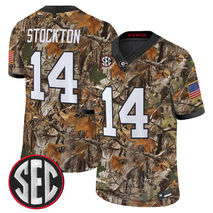 Georgia Bulldogs Camouflage Edition 2026 Vapor Limited Jersey -  Stitched