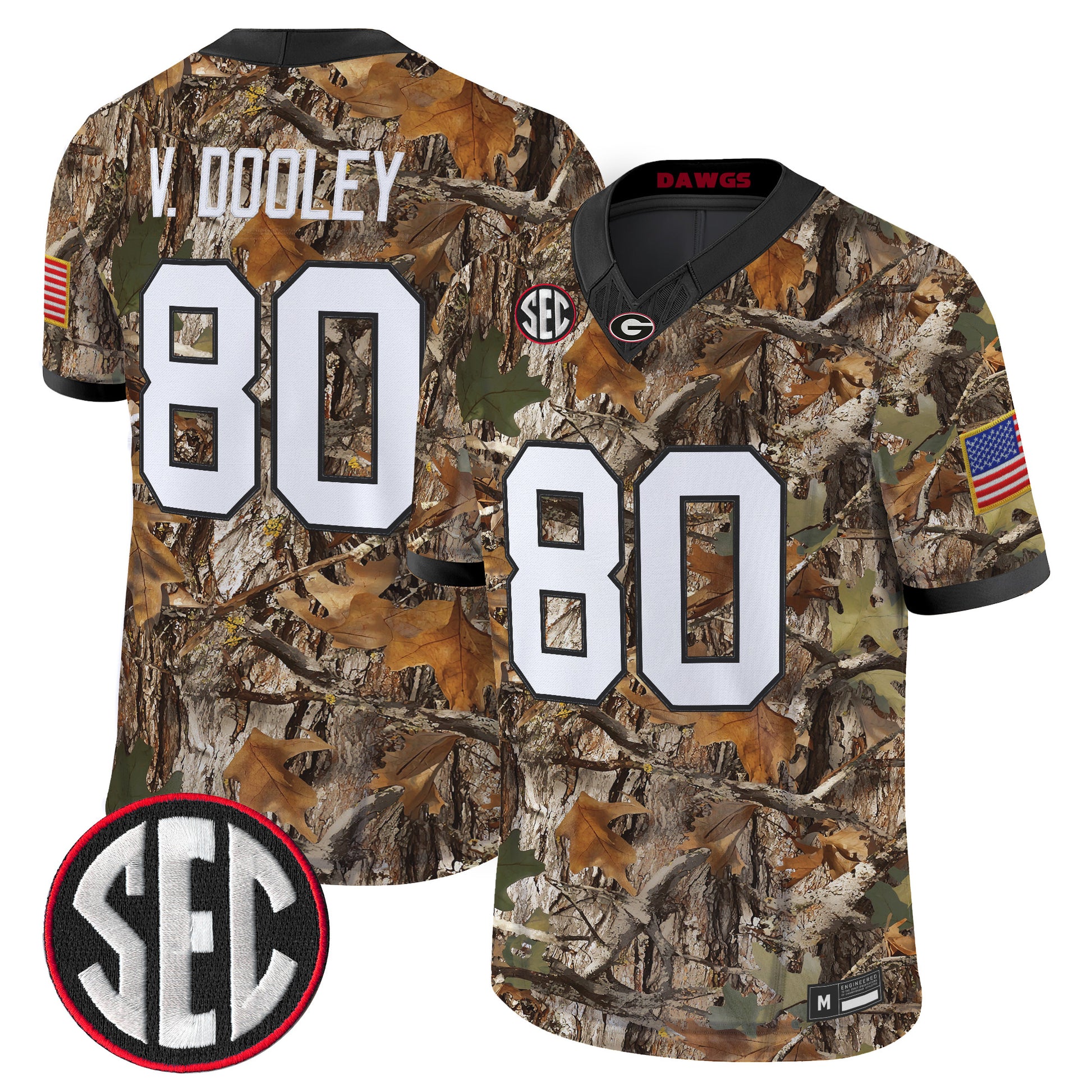 Georgia Bulldogs Camouflage Edition 2026 Vapor Limited Jersey -  Stitched