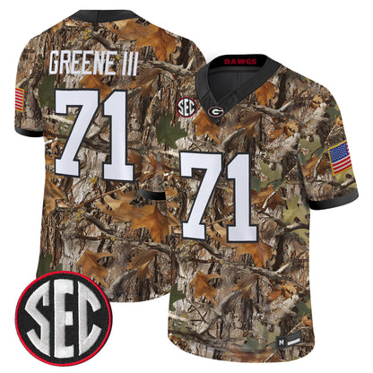 Georgia Bulldogs Camouflage Edition 2026 Vapor Limited Jersey -  Stitched