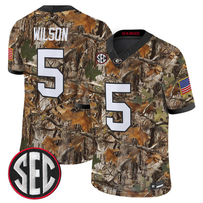 Georgia Bulldogs Camouflage Edition 2026 Vapor Limited Jersey -  Stitched