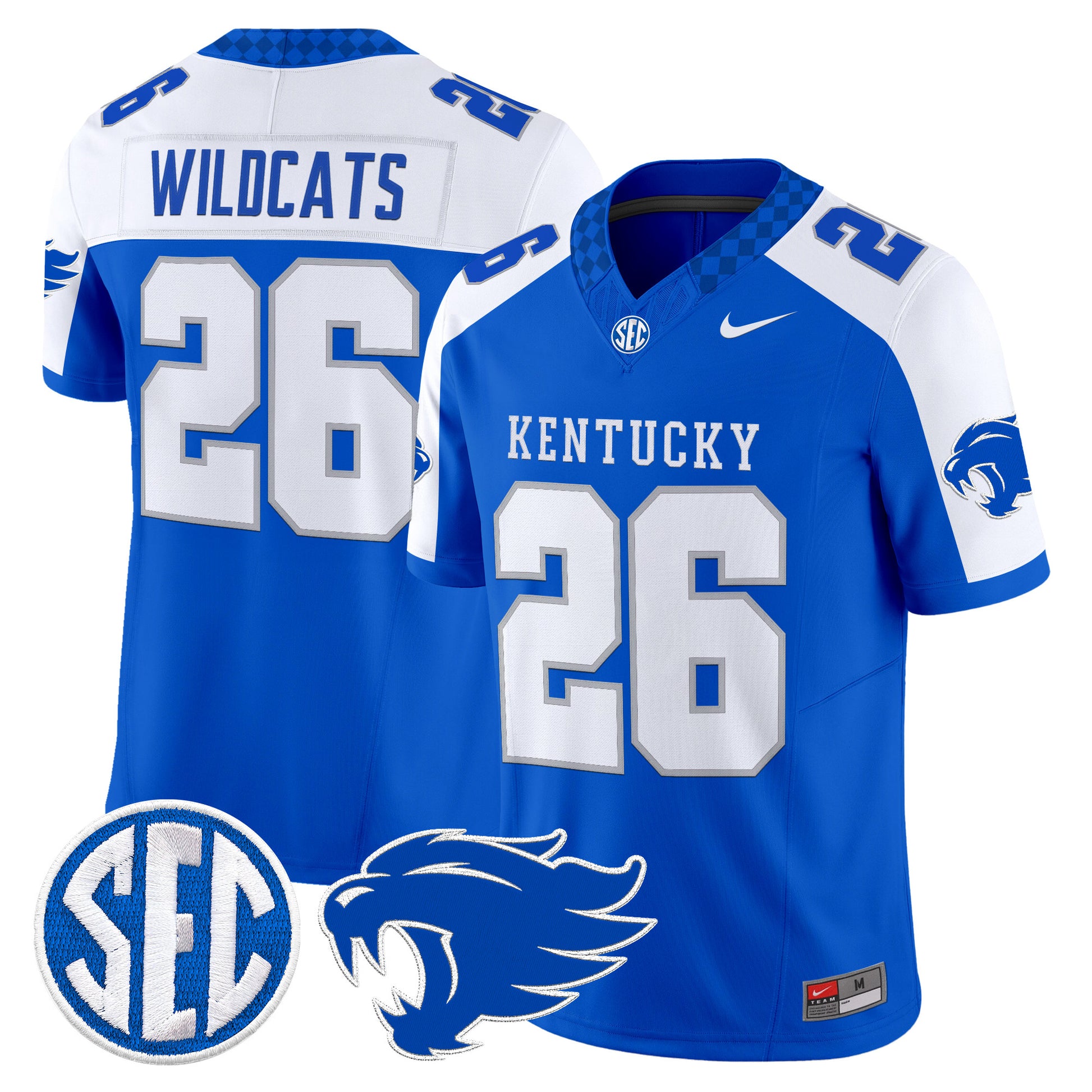 Men's Kentucky Wildcats 2026 Vapor Limited Jersey - Stitched