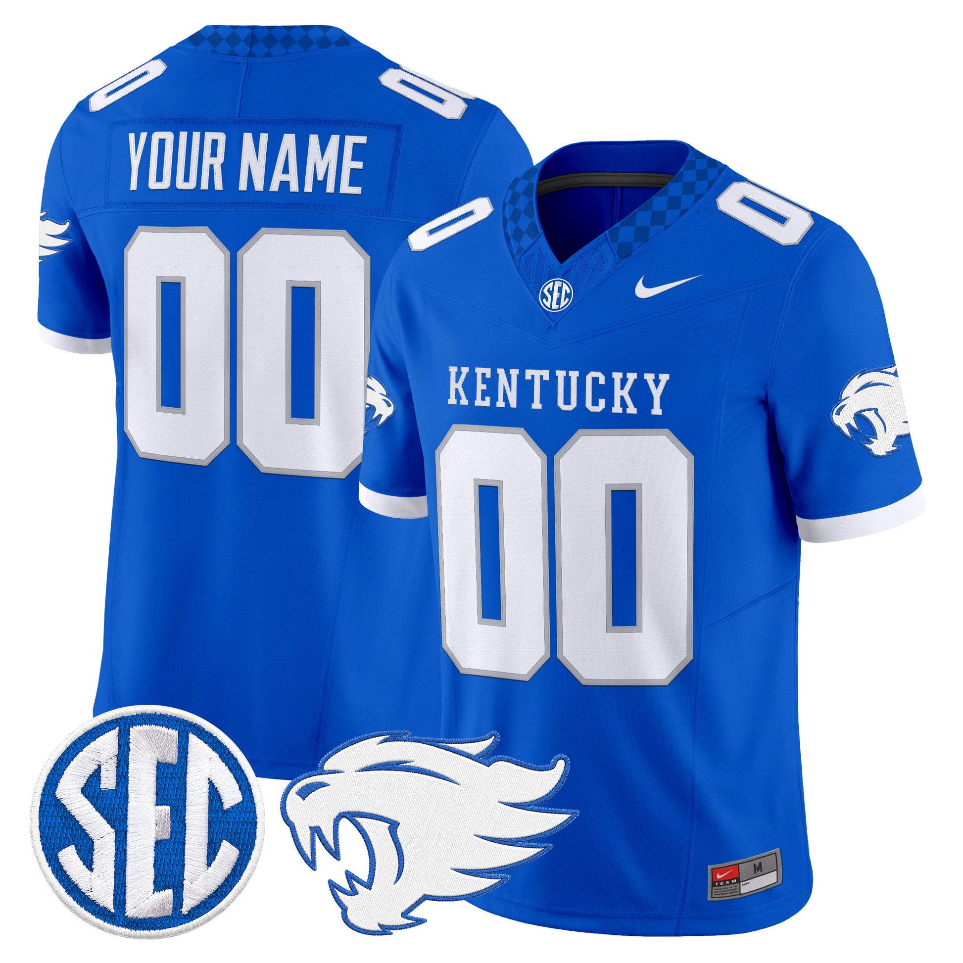 Kentucky Wildcats 2026 Vapor Limited Custom Jersey - Stitched