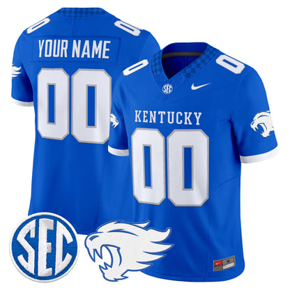 Kentucky Wildcats 2026 Vapor Limited Custom Jersey - Stitched