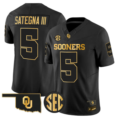 Oklahoma Sooners 2026 Gold Vapor Limited Jersey - Stitched