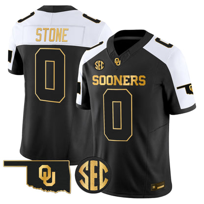 Oklahoma Sooners 2026 Gold Vapor Limited Jersey - Stitched