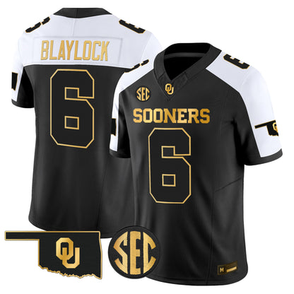 Oklahoma Sooners 2026 Gold Vapor Limited Jersey - Stitched